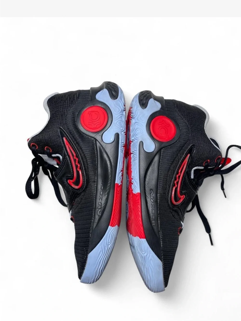 Nike KD Trey 5 X Black Red Blue Basketball Shoes Men’s Size 8.5